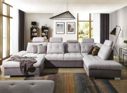 Polster Klassische Wohnlandschaft Wohnzimmer Ecksofa Garnitur Schlaf Sofas Sofa
